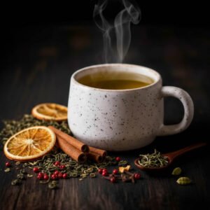 Té verde Navidad